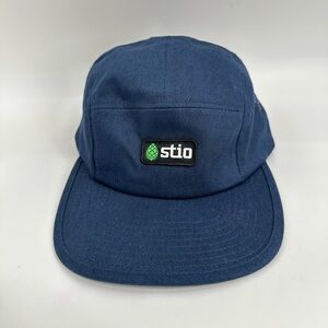 Stio Navy Snap Back Hat 5 Panel